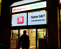 Stockholm - ICA Supermarket Sabbatsberg (Storbildsskärm)