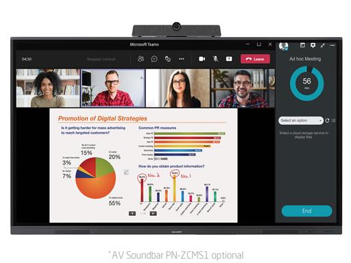 Sharp PN-L752B 