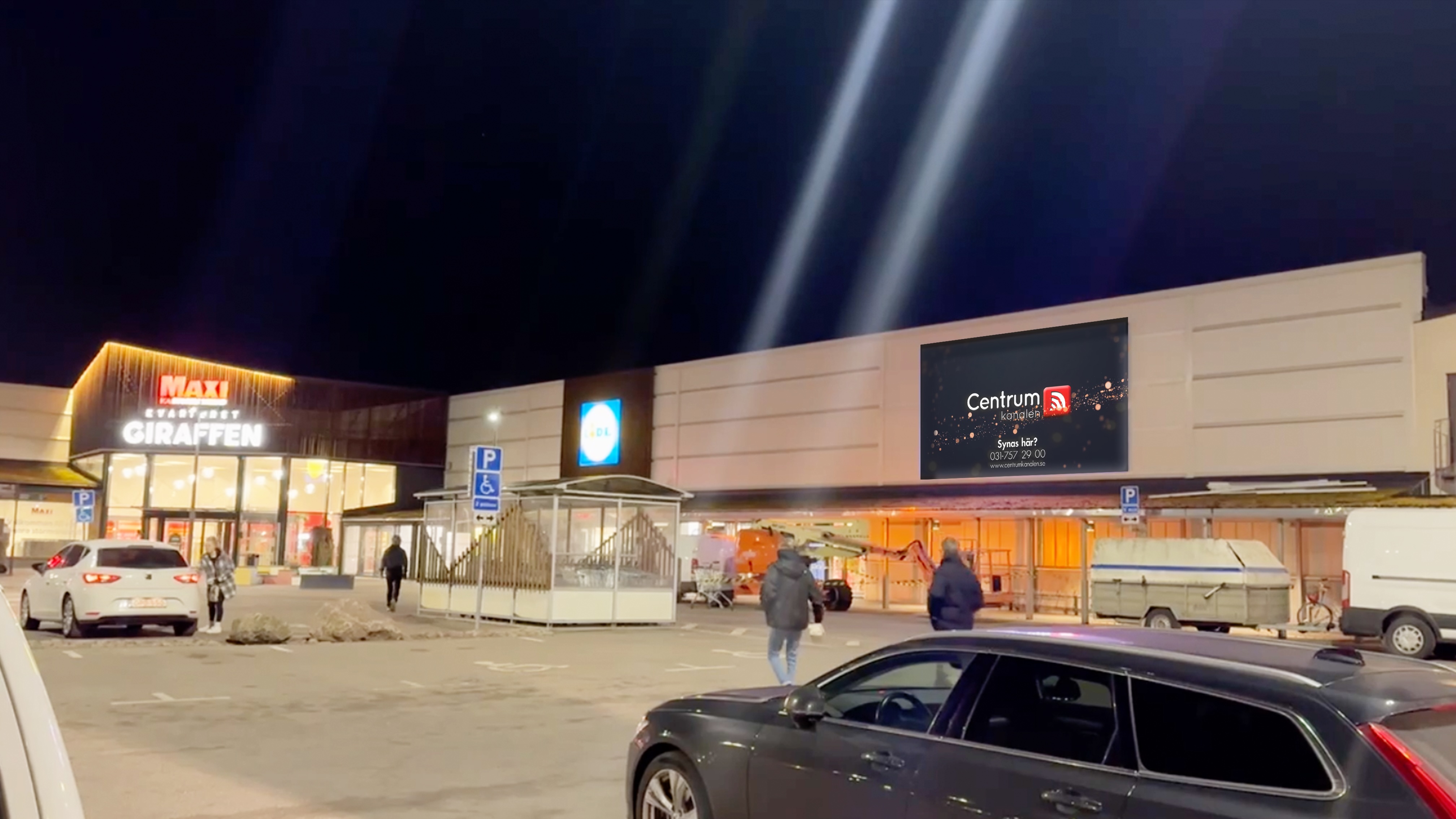 Bild på Kvarteret Giraffen Utomhusskärmar