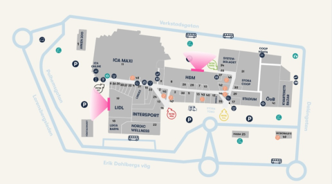 Kvarteret Giraffen Utomhusskärmar