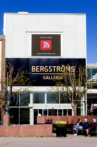 Falun - Bergströms Galleria (Storbildsskärm)